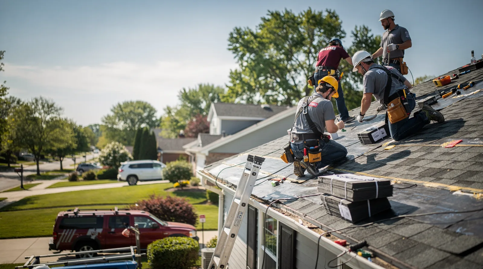Roof Repair in Pleasant Hill, IL around you